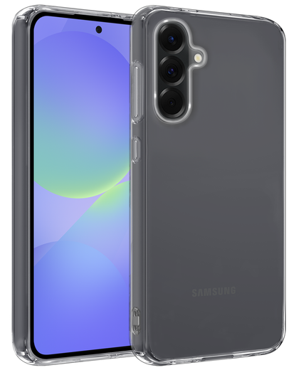 Samsung A36 Hoesje Siliconen Backcover Lichtgewicht - Transparant