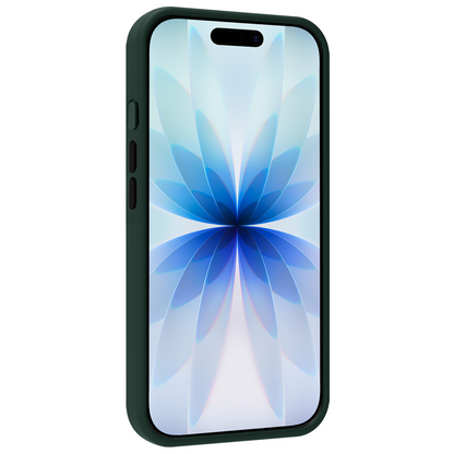 iPhone 17 Hoesje Geschikt voor Magsafe Backcover Shockproof - Donkergroen