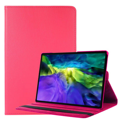 Samsung Galaxy Tab A8 Trifold Bookcase Hoes 360 Graden Draaibaar - Donkerroze