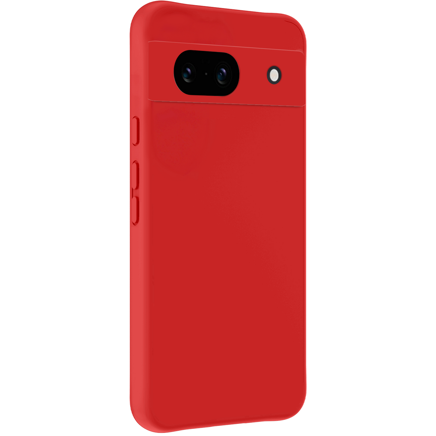 Google Pixel 8a Hoesje Siliconen - Rood