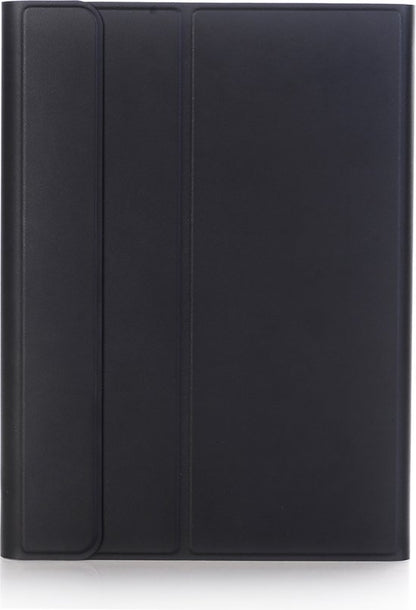 iPad 10.2 2021 Hoesje Toetsenbord Case Kunstleer - Zwart