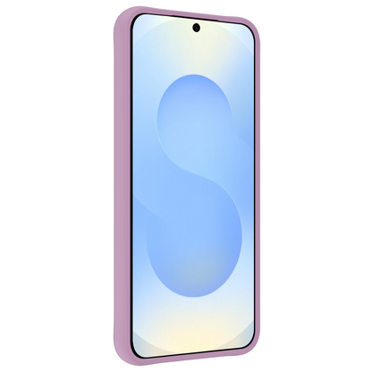 Samsung S25 Edge Hoesje Siliconen Backcover Lichtgewicht - Lila