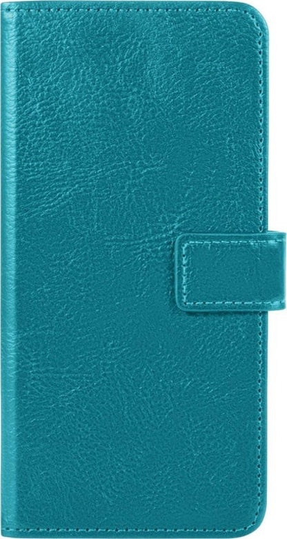 Samsung S21 Ultra Hoesje Bookcase Cover met Kaarthouder - Turquoise
