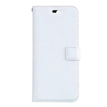 iPhone SE 2020 Hoesje Bookcase Cover met Kaarthouder - Wit