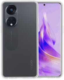 OPPO Reno 8T 4G Hoesje Siliconen Backcover Lichtgewicht - Transparant