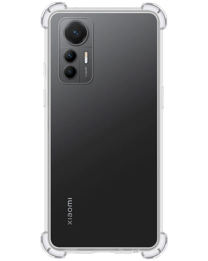 Xiaomi 12 Lite Hoesje Shockproof Backcover Siliconen - Transparant