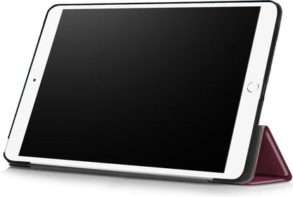 iPad Pro 10.5 (2017) Trifold Bookcase Hoes - Donkerrood