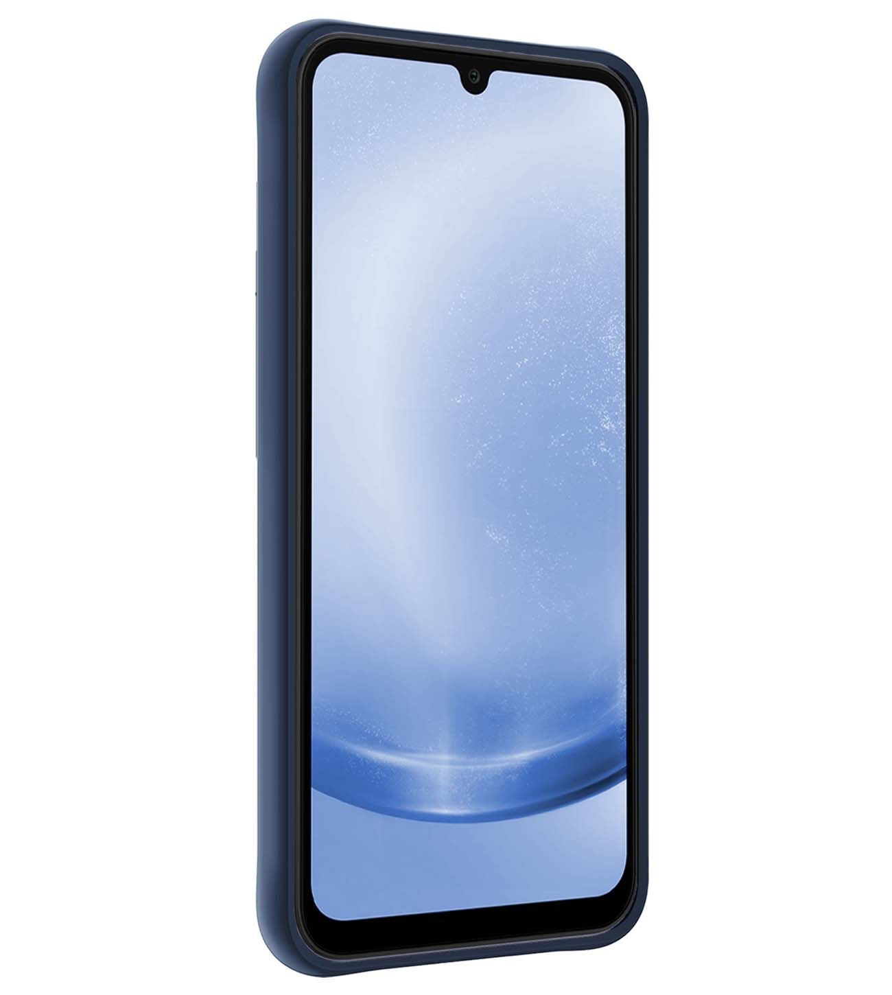 Samsung A25 Hoesje Siliconen - Donkerblauw