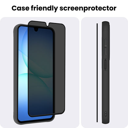 Samsung A17 Screenprotector Gehard Glas - Privacy