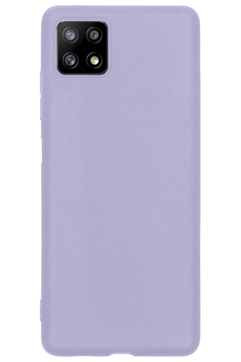 Samsung A22 4G Hoesje Siliconen - Lila