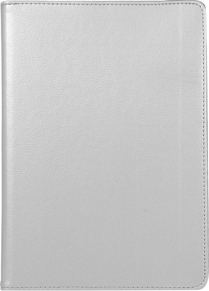 iPad 10.2 2019 Trifold Bookcase Hoes 360 Graden Draaibaar - Zilver