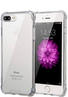 iPhone 7/8 Plus Hoesje Shockproof Backcover Siliconen - Transparant