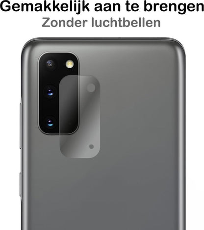 Samsung S20 Camera Screenprotector Gehard Glas