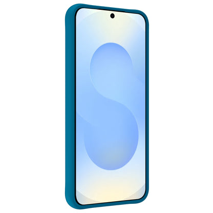 Samsung S25 Edge Hoesje Siliconen Backcover Lichtgewicht - Donkerblauw