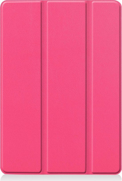 iPad 10.2 2019 Trifold Bookcase Hoes - Roze