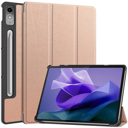 Lenovo Tab P12 Hoesje Book Case Met Lenovo Pen Uitsparing - Rosðð goud