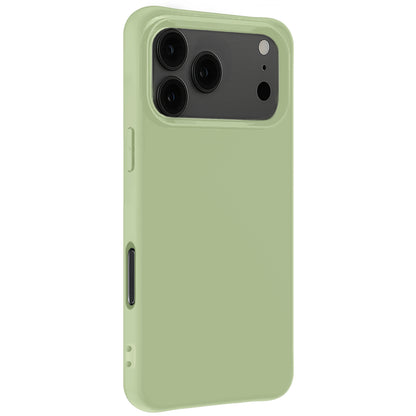 iPhone 17 Pro Max Hoesje Siliconen Backcover Lichtgewicht - Groen