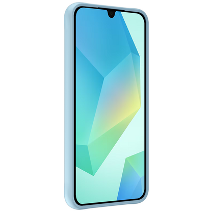 Samsung A16 Hoesje Siliconen Backcover Lichtgewicht - Lichtblauw