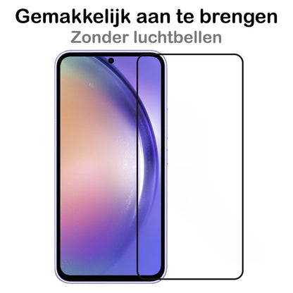 Samsung A54 Screenprotector Gehard Glas - Full Screen