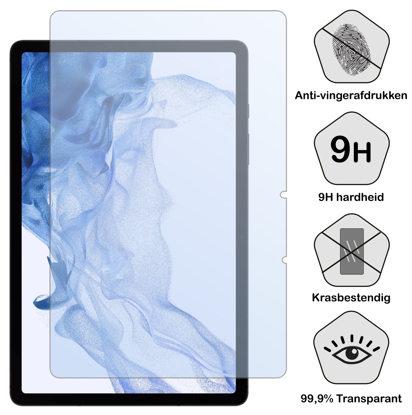 Samsung Galaxy Tab S9 Screenprotector Tempered Glass