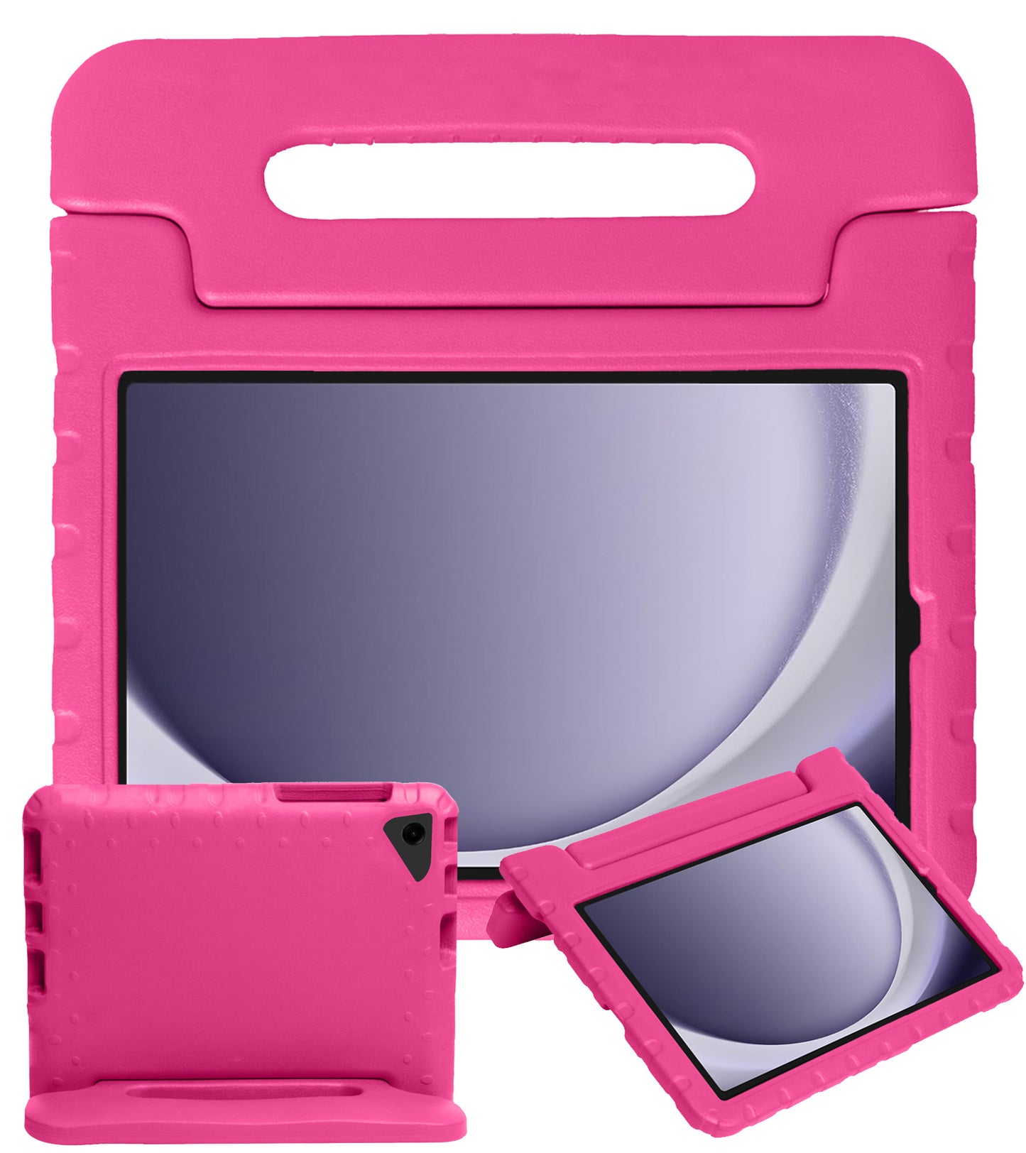 Samsung Galaxy Tab A9 Plus Hoesje Kids Cover Bumper - Roze