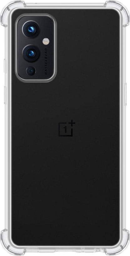 OnePlus 9 Hoesje Shockproof Backcover Siliconen - Transparant