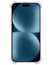 iPhone 15 Pro Hoesje Geschikt voor Magsafe Backcover Shockproof - Transparant