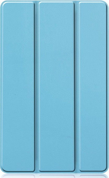Samsung Galaxy Tab S6 Lite Trifold Bookcase Hoes - Lichtblauw