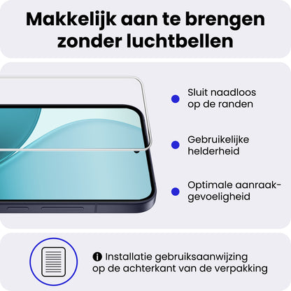 OPPO Reno 14 Screenprotector Gehard Glas - Anti-kras