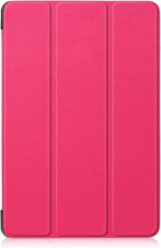 Samsung Galaxy Tab A 10.5 2018 Hoesje Book Case - Donkerroze