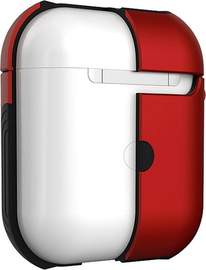 AirPods 1 Hoesje Hard Case Shockbestendig - Rood