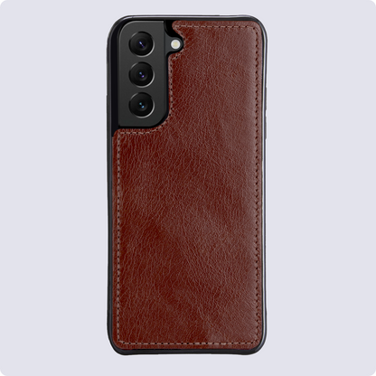 Samsung S22 Plus Hoesje Bookcase Cover Uitneembaar - Bruin