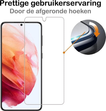 Samsung S21 Screenprotector Gehard Glas - Anti-kras