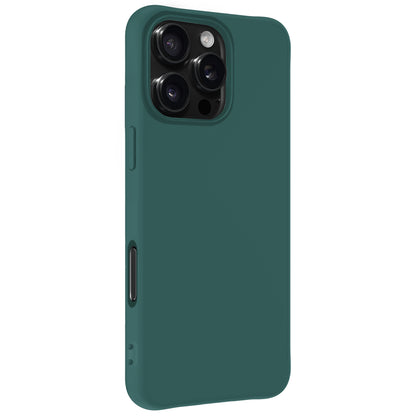 iPhone 16 Pro Hoesje Siliconen - Donkergroen