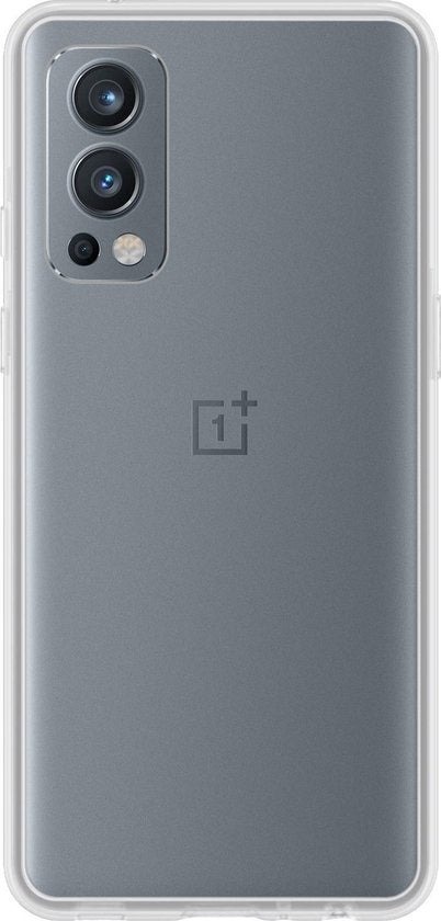 OnePlus Nord 2 Hoesje Siliconen Backcover Lichtgewicht - Transparant