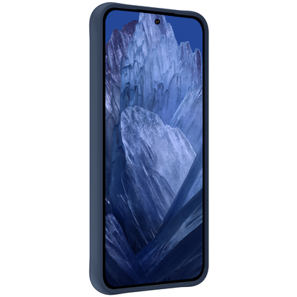 Google Pixel 8a Hoesje Siliconen - Donkerblauw