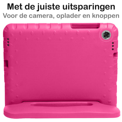 Lenovo Tab M10 FHD Plus 2nd Gen Kinderhoes Shockabsorberend Foam - Roze