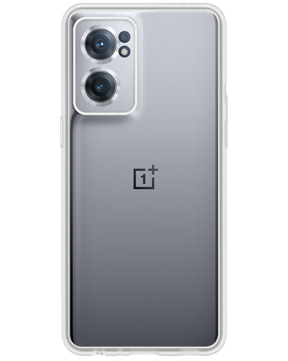 OnePlus Nord CE 2 Hoesje Siliconen Backcover Lichtgewicht - Transparant