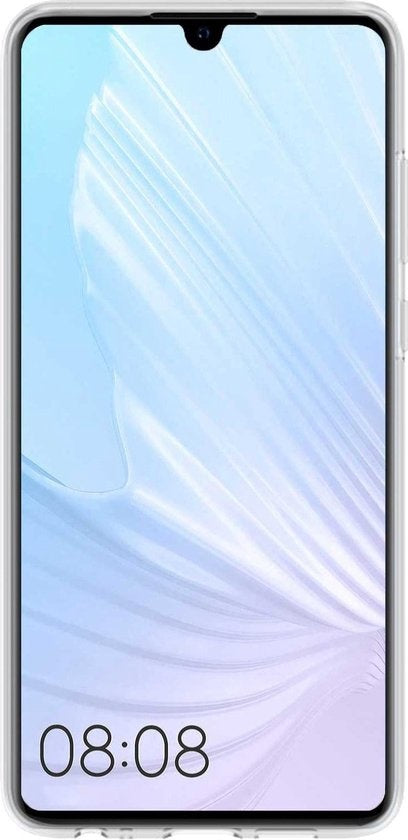 Huawei P30 Lite Hoesje Siliconen Backcover Lichtgewicht - Transparant