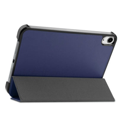 iPad Mini 6 Trifold Bookcase Hoes - Donkerblauw