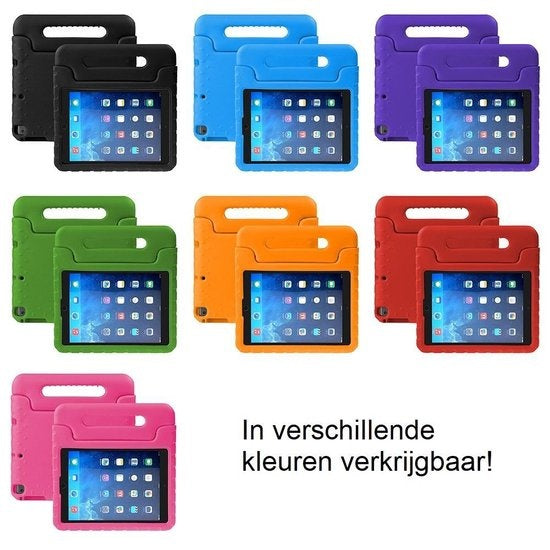 iPad Air 1/2 / Pro 9.7 / 2017/2018 Hoesje Kids Cover Bumper - Zwart