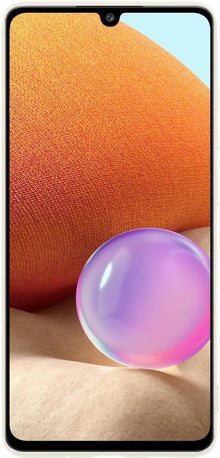 Samsung A32 5G Hoesje Siliconen Backcover Lichtgewicht - Wit