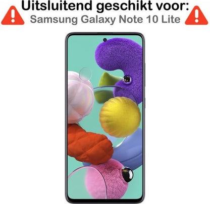 Samsung Galaxy Note 10 Lite Screenprotector Gehard Glas - Anti-kras
