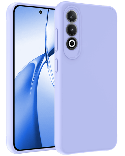 OnePlus Nord CE 4 Hoesje Siliconen Backcover Lichtgewicht - Lichtblauw