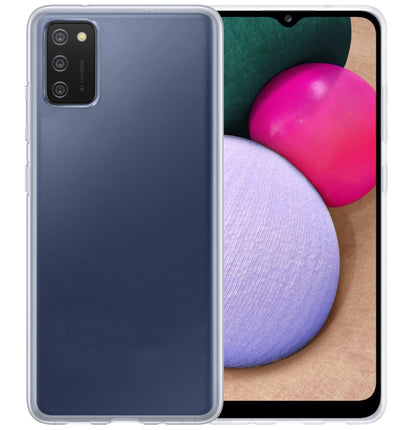 Samsung A03s Hoesje Siliconen - Transparant