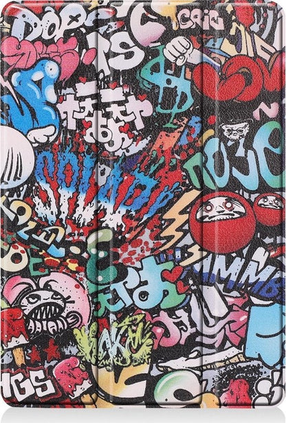 iPad 10.2 2020 Trifold Bookcase Hoes - Graffity