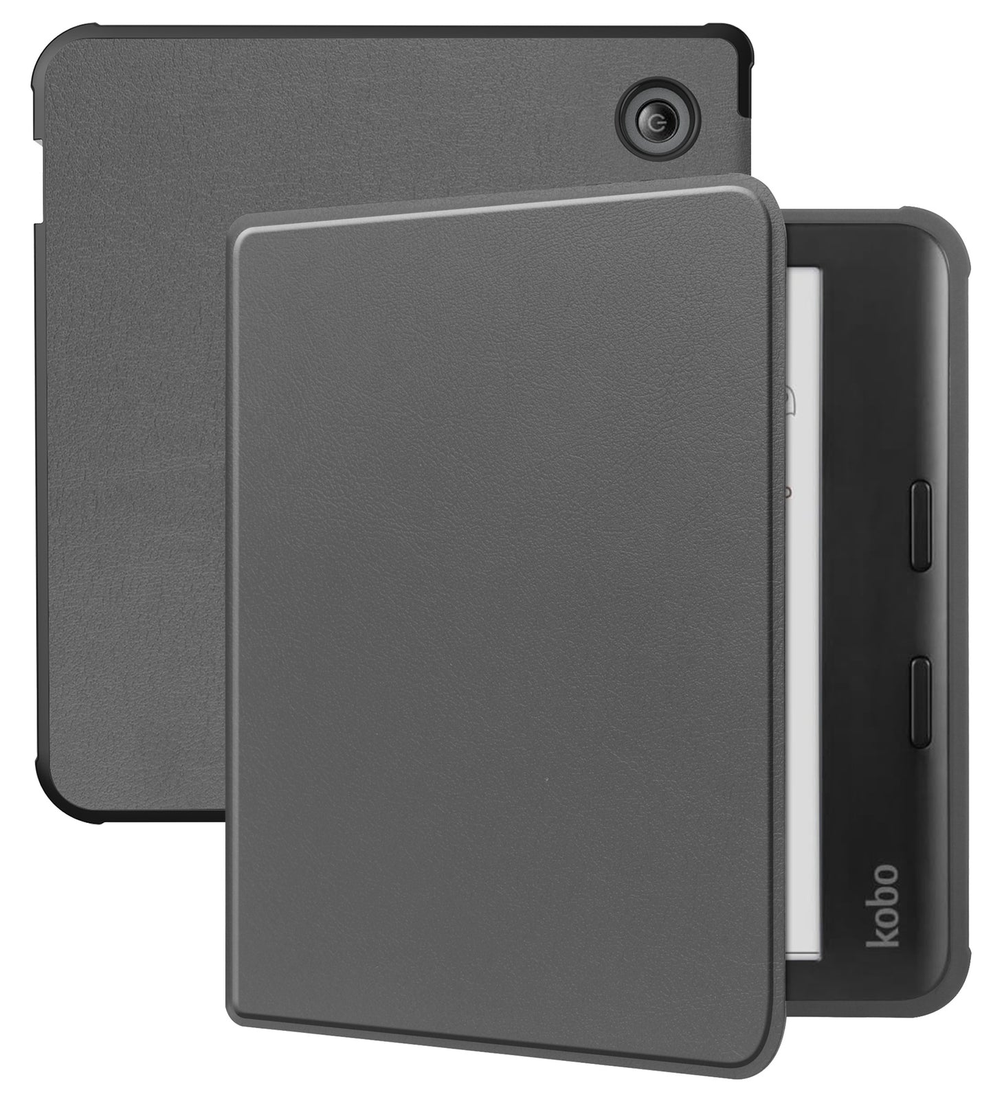 Kobo Libra Colour Hoesje Book Case - Grijs