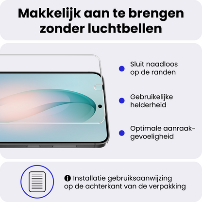 Samsung S26 Screenprotector Gehard Glas - Anti-kras