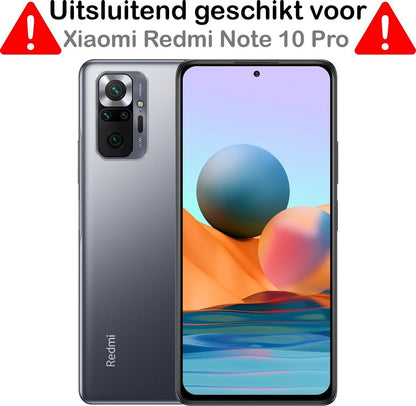 Xiaomi Redmi Note 10 Pro Screenprotector Gehard Glas - Anti-kras