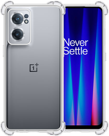 OnePlus Nord CE 2 Hoesje Shock Proof Siliconen - Transparant